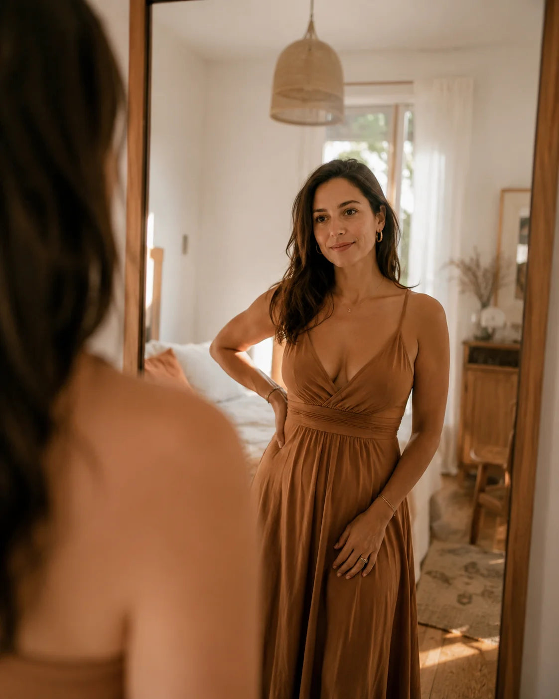 Mujer en el espejo